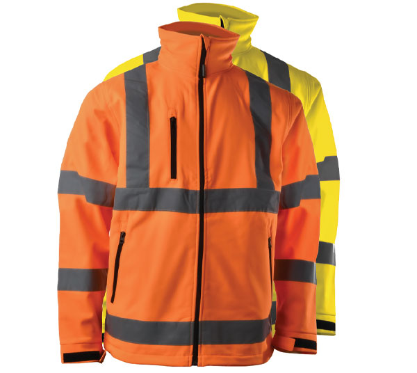 Giubbino Soft shell Alta visibilità